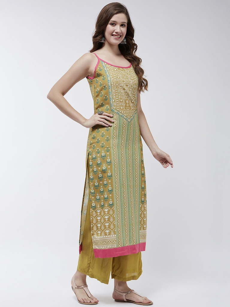 Strappy placement Jaipur Haat Kurta