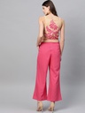 Yoke Charm Printed Jumpsuit