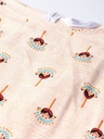 Peacock Flare Printed Jumpsuit