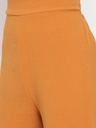 Solid Mustard Tonal Top And Pant Set