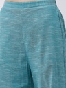 Chambray Long Blazer & Pant Set