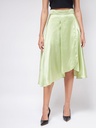 Flared Skirt Set with Stylish Crop Top
