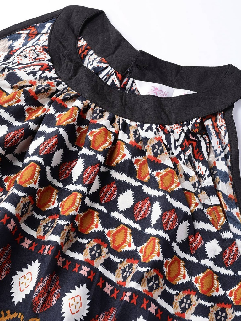 Tassel Top Mustard Ikat