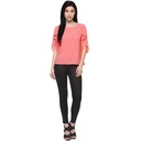 Stylish Top with Petal Opening