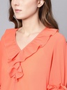 Top with Linear Frill