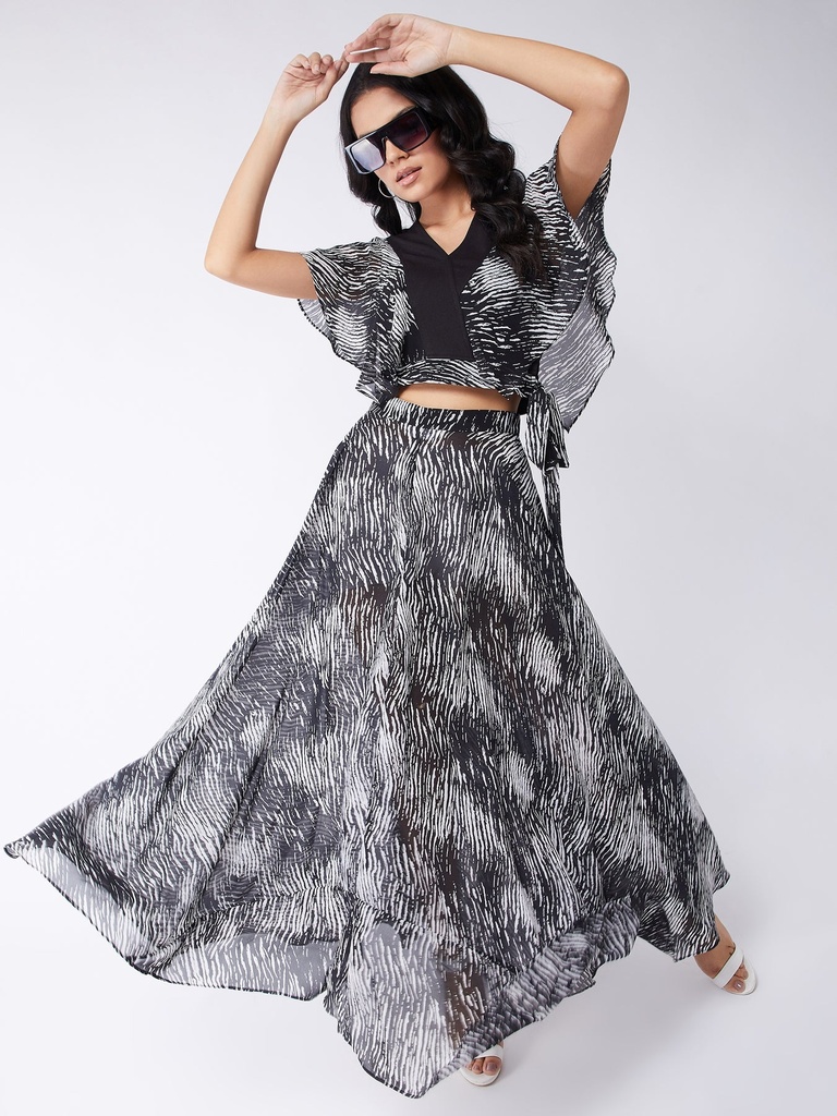 Ruffled Crop Top