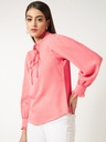 Neck Ruffle Top