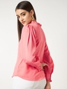 Neck Ruffle Top