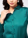 Satin Elegant Shirt Top