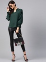Laser Cut Sleeve Top