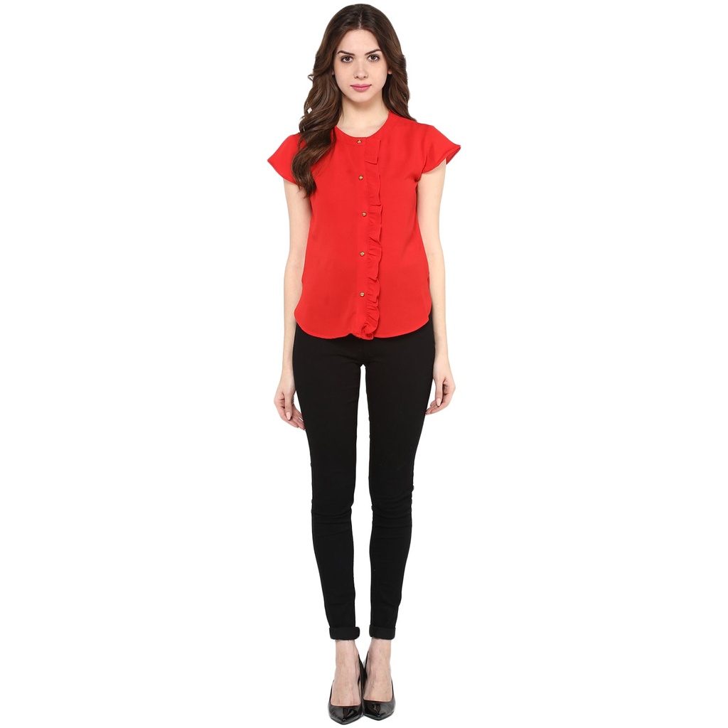 Ruffled Top for Women