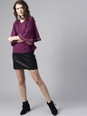 Choker Neck Embroidered Top