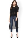 Black Cape Top for Women