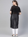 Black Cape Top for Women