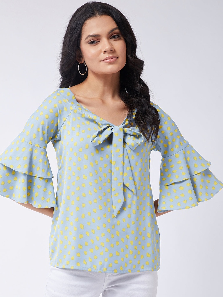 Pastel Polka Top for Women