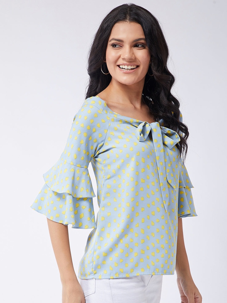 Pastel Polka Top for Women