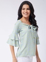 Pastel Polka Top for Women