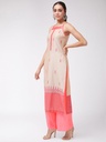 Semi-Festive Border Embroidered Kurta