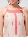 Semi-Festive Border Embroidered Kurta