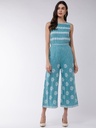Breezy Cotton Print Jumpsuit