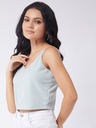Powder Pastel Strappy Bralette Crop Top