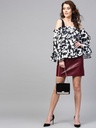 Abstract Print Top for Women