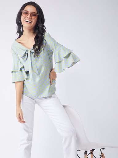 Pastel Polka Top for Women